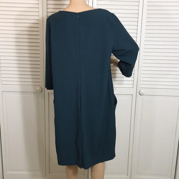 M.M. LaFleur The Etsuko Plus Size Rainforest Dress Size +1 Similar to a Size 16 - Picture 12 of 16